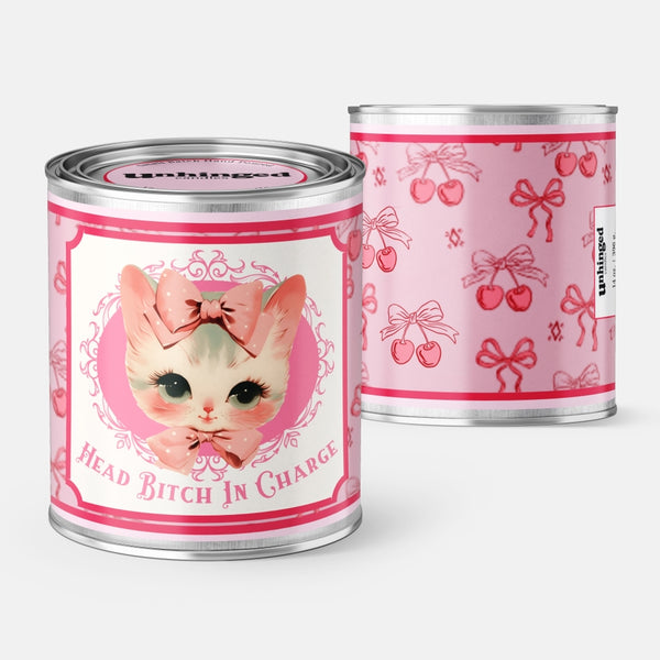 Head Bitch in Charge Feline Soy Candle