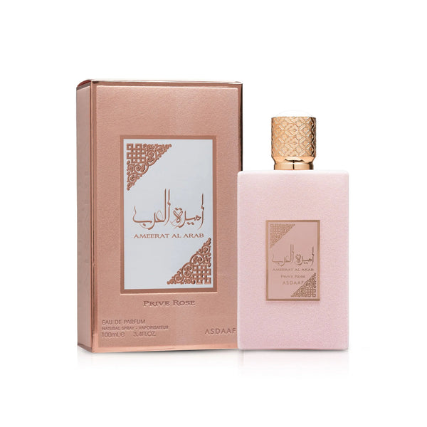 Lattafa Asdaaf Ameer Al Arab Private Rose Eau de Parfum Spray for Women, 100 ml