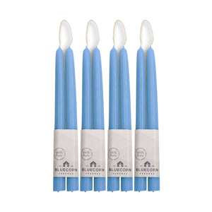 Hand-Dipped Beeswax Taper Candles - Bulk 4-Pair Bundle