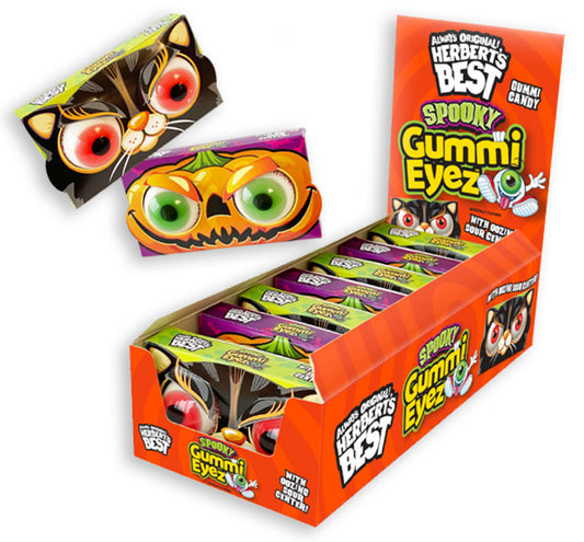 Herbert's Best Halloween Spooky Eyez, 1.3 Ounce Box - 7 Count Display Box