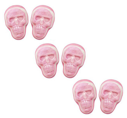 Vidal Halloween Gummy Skulls Jelly Candy, 2.2 Bulk Bag