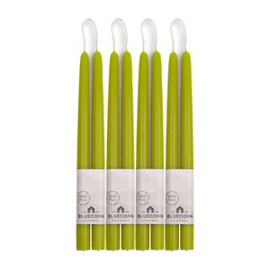 Hand-Dipped Beeswax Taper Candles - Bulk 4-Pair Bundle