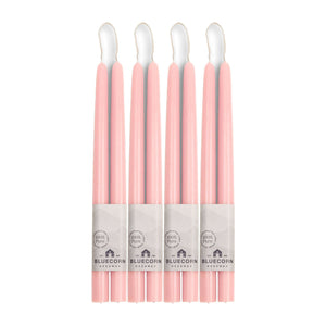 Hand-Dipped Beeswax Taper Candles - Bulk 4-Pair Bundle