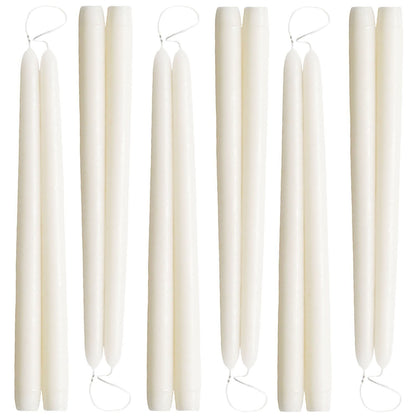 Mole Hollow Candles, Beeswax Taper Candles, Set of 12