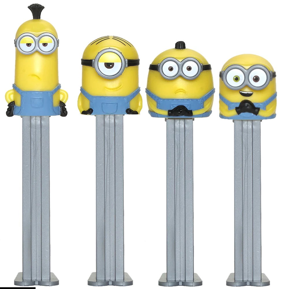 PEZ Despicable Me/Minions Rise of Gru Collection Candy Dispenser Blister Pack , 0.87 Ounce