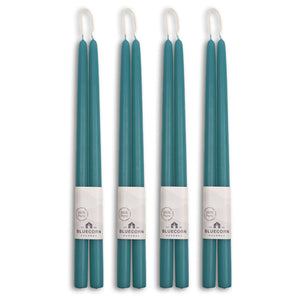 Hand-Dipped Beeswax Taper Candles - Bulk 4-Pair Bundle