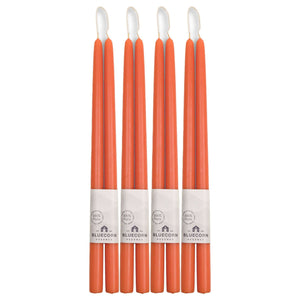 Hand-Dipped Beeswax Taper Candles - Bulk 4-Pair Bundle