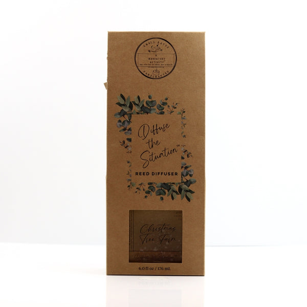 A Mandatory Activity, Diffuse the Situation: Christmas Tree Farm Reed Diffuser