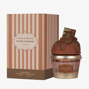 Lattafa Give me Gourmand Collection, Choco Overdose Eau de Parfum Spray Unisex Perfume, 75 ml
