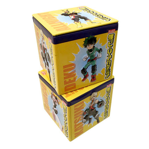 My Hero Academia Hero Sours Candy in Collectible Box Tin - 12 Count Display Box