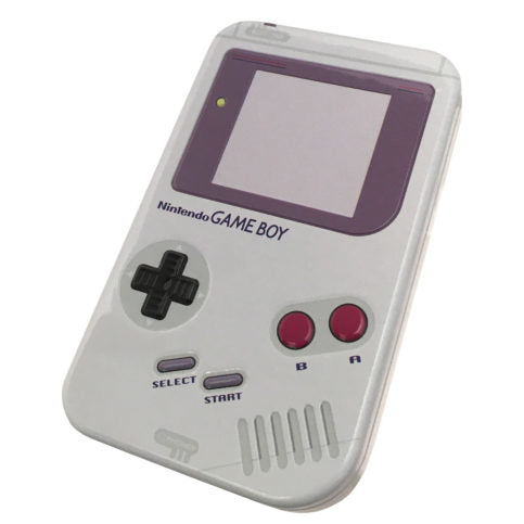 Nintendo Game Boy Collectible Tin, 1.5 Ounces of D-Pad Shaped Grape Flavored Candy - 12 Count Display Box