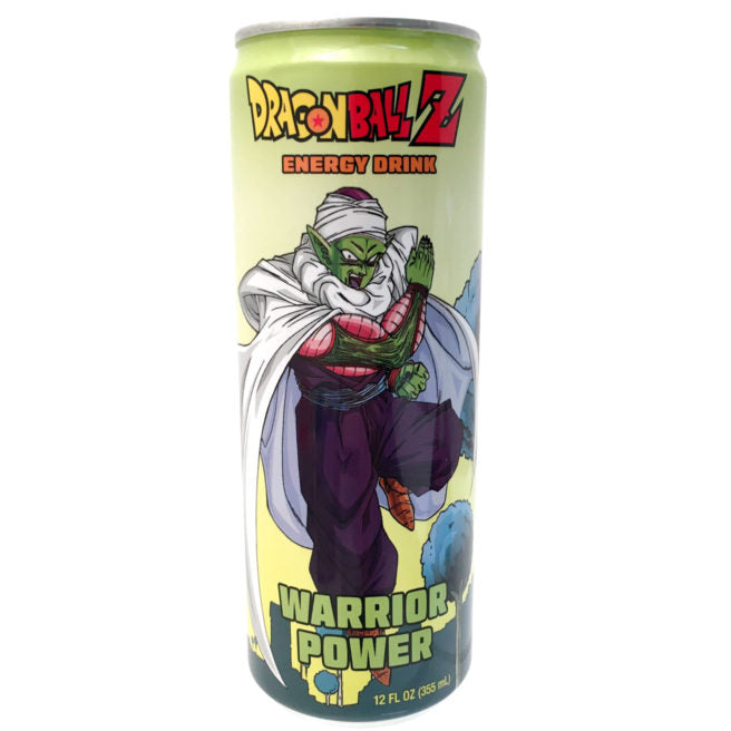 Dragon Ball Z Warrior Power Energy Drink, 12 fl Ounce Can - 12 Count Case