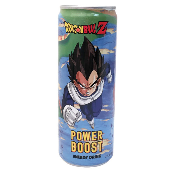 Dragon Ball Z Vegeta Power Boost Energy Drink, 12 fl Ounce Can - 12 Count Case