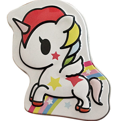 Tokidoki Unicorno Strawberry Candy in Collectible Tin - 12 Count Display Box