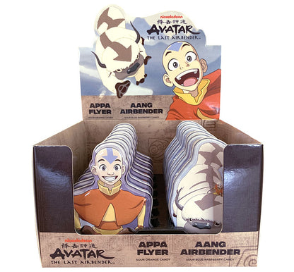 Avatar the Last Airbender Sour Candy Tin - 12 Count Display Box