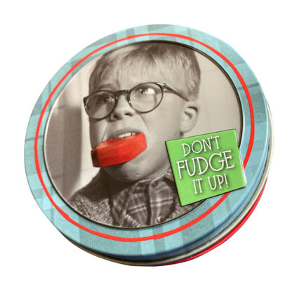 A Christmas Story - Don't Fudge It Up Sour Cherry Soap Candy Tin, 1.2 Ounce Tin - 12 Count Display Box