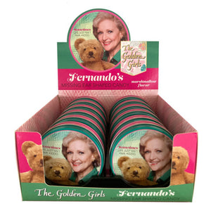The Golden Girls Fernando Missing Ear Shaped Candy, 1.2 Ounce Tin - 12 Count Display Box
