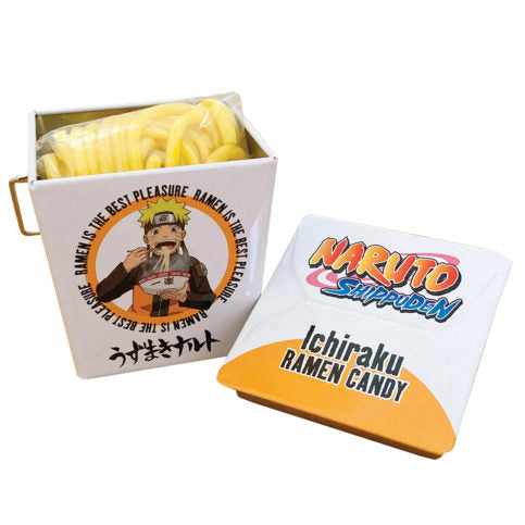 Boston America Naruto Ichiraku Ramen Candy Tin, Fruit Punch Flavor, 1 Ounce - 12 Count Display Box