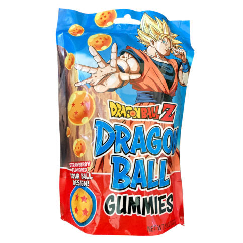 Dragon Ball Z Dragon Ball Strawberry Gummies, 8 Ounce bag