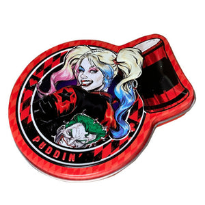 Harley Quinn Mad Love Sour Cherry Candy, 1 Ounce Tin - 12 Count Display Box