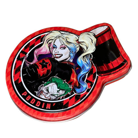 Harley Quinn Mad Love Sour Cherry Candy, 1 Ounce Tin - 12 Count Display Box
