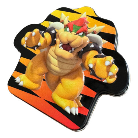 Nintendo Bowser Koopa Green Apple Sours 1.5 oz. Tin - 12 Count Display Box