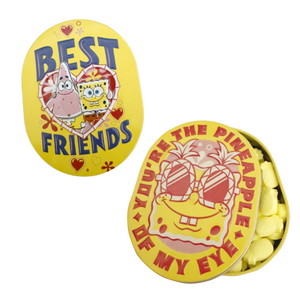 Valentine SpongeBob SquarePants, Pineapple Of My Eye Candy Tin, 1.1 Ounces Pineapple Flavored Pineapple Candy