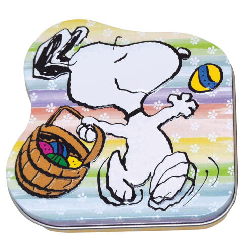 Peanuts Easter Beagle, Strawberry Cake Flavored Candy, 1.5 Ounce Tin - 12 Count Display Box