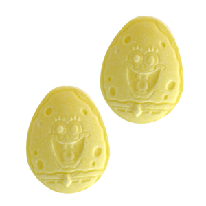 Easter SpongeBob SquarePants, Eggstra Sours Candy Tin, 1.2 ounces of Sour Strawberry SpongeBob Shaped Candy