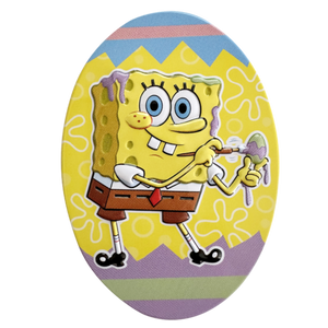 Easter SpongeBob SquarePants, Eggstra Sours Candy Tin, 1.2 ounces of Sour Strawberry SpongeBob Shaped Candy