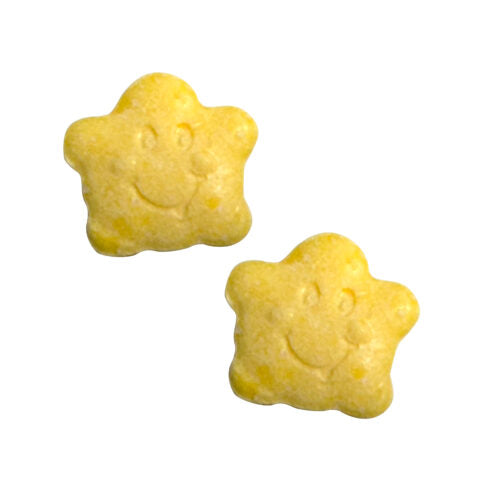 Care Bears Starbuddy Christmas Lemonade Sour Candy Stars, 1.4 Ounce Tin