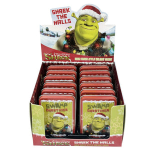 Shrek the Halls Sour Green Apple Candy, 1 Ounce Tin