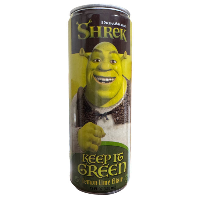Shrek Keep It Green Drink, Caffeine Free Drink, 12 fl Ounce Can - 12 Count Case