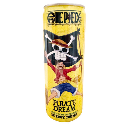 One Piece Pirate Dream Energy Drink, 12 fl Ounce Can - 12 Count Case