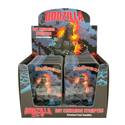 Godzilla Hot Cinnamon Stompers, Colossal cinnamon Tins