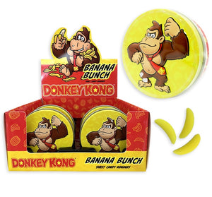 Nintendo Donkey Kong Banana Bunch, Sweet Candy Banana Tins
