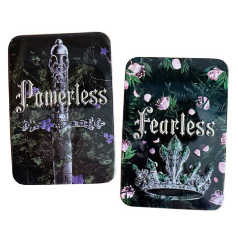 Lauren Roberts Romantasy Heart Tart Sour Strawberry Flavored Candy, 1.2 Ounce Tin - 12 Count Display Box (Copy)