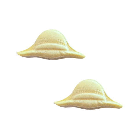 One Piece Straw Hat Sours Tin Strawberry-Lemonade Candies 1.2 Ounces - 12 Count Display Box