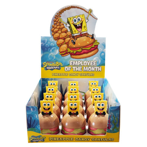 SpongeBob SquarePants Employee of the Month Pineapple Flavored Candy Spatulas