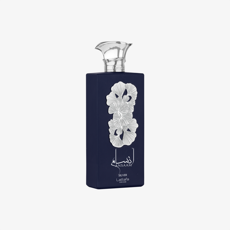 Lattafa Pride Ansaam Silver Eau de Parfum Spray Unisex Perfume, 100 ml