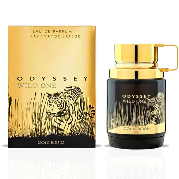 Armaf Odyssey Wild One Gold Eau De Parfum for Men, 100 ml