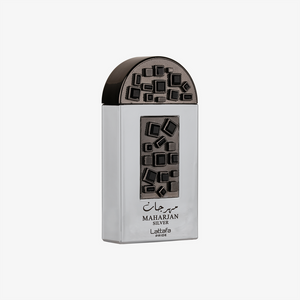 Lattafa Pride Maharjan Silver Eau de Parfum Spray Unisex Perfume, 100 ml