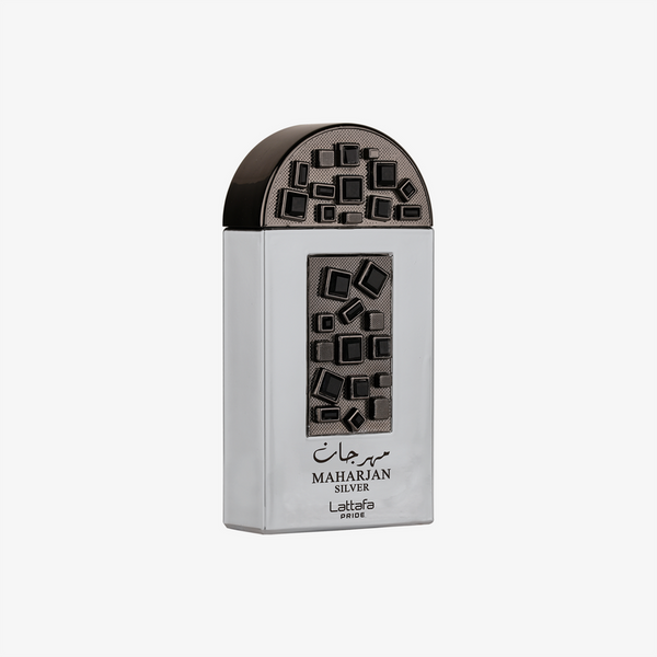 Lattafa Pride Maharjan Silver Eau de Parfum Spray Unisex Perfume, 100 ml