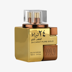 Lattafa 24 Carat Pure Gold Eau de Parfum Unisex Perfume, 100 ml