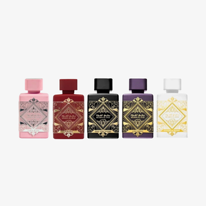 Lattafa Badee Al Oud Collection Eau de Parfum Spray Unisex Perfume, 5 x 5ml