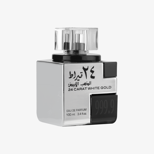 Lattafa 24 Carat White Gold Eau de Parfum Unisex Perfume, 100 ml