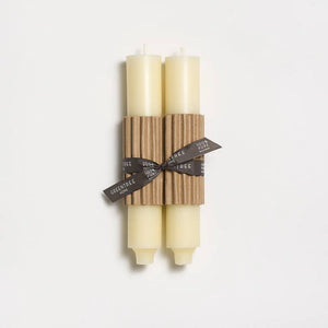 Greentree Home Candle, 9" Column Unscented Taper Handmade Beeswax Candles