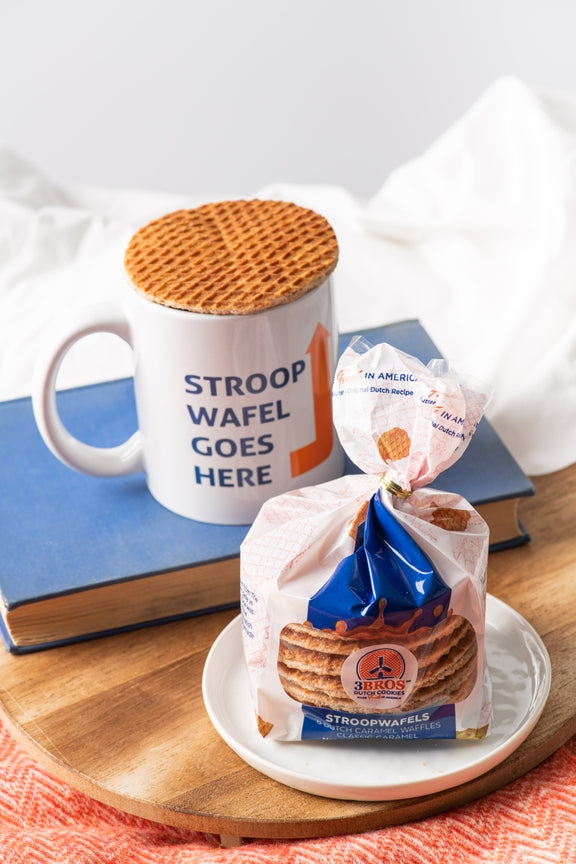 Holiday Gift Box- Mug & Classic Caramel Stroopwafel