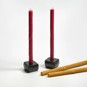 Greentree Home Candle, Handmade Iron Taper Candle Holders - Set of Six