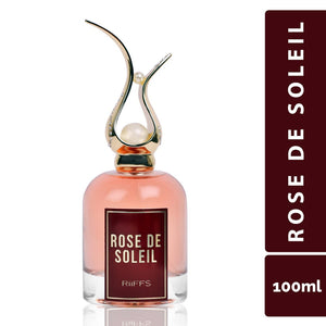 Riiffs Rose De Soleil Eau de Parfum Perfume for Women, 100 ml